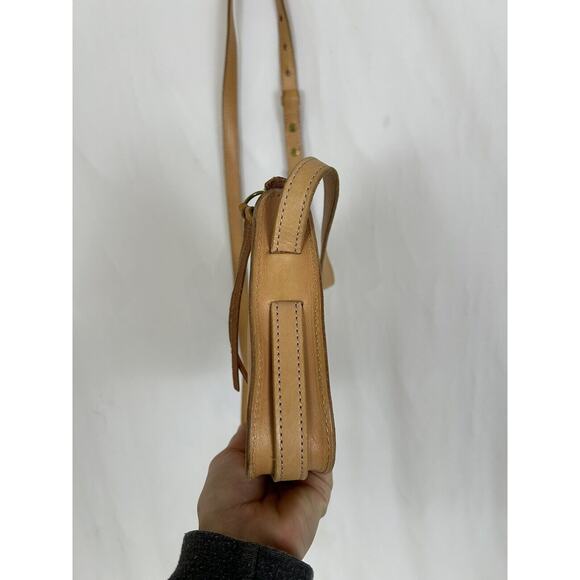 MADEWELL The Simple Crossbody Bag Camel Leather - Picture 3 of 11